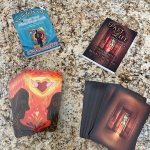 Trust your vibes and past life Oracle cards